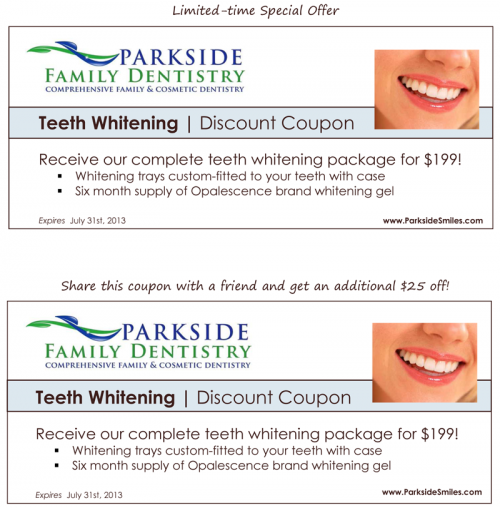 Parkside Whitening 2013